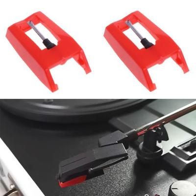 4 יחידות מחטים של נגן תקליטים להחלפה אוניברסליים מחטים מחטי סט החלפת סטיילוס לנגן תקליטים ויניל