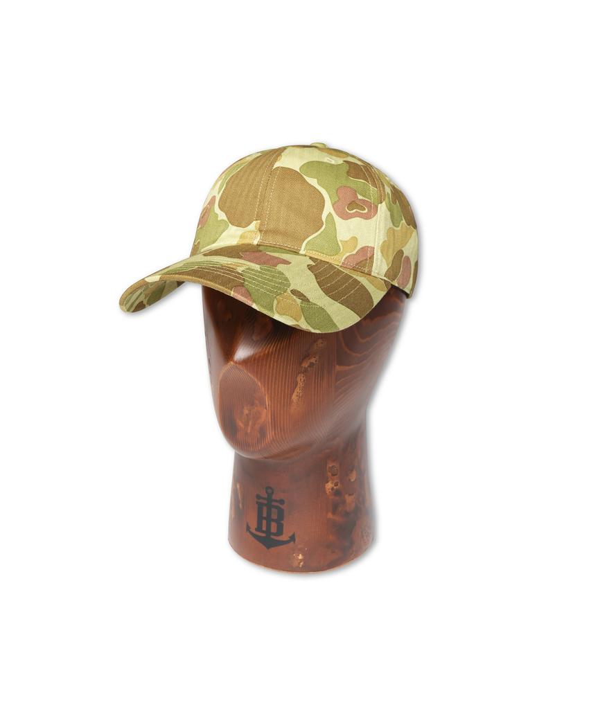 Bancheu Hbt Cotton Long Bill Cap - Frog Skin