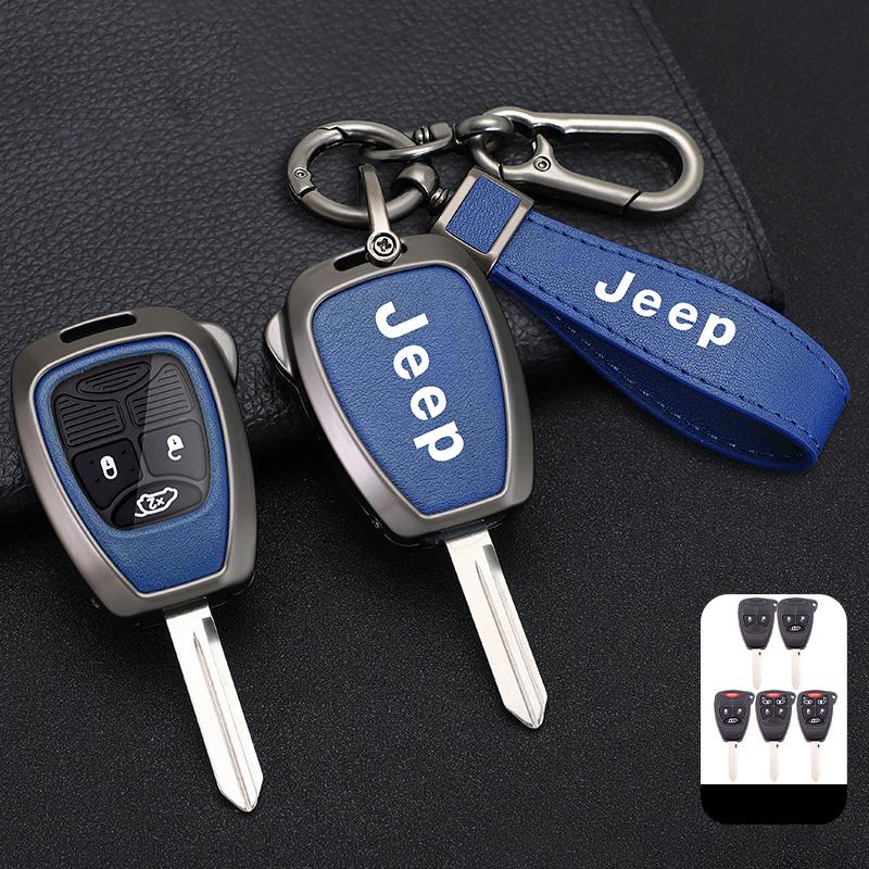 Car Remote Key Case Cover Shell For Jeep Wrangler Compass Patriot Liberty Chrysler 300 PT Dodge JCUV Caliber Nitro Accessories