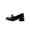 Retro Mary Jane shoes women's new single shoes with skirt temperament high heels small leather shoes