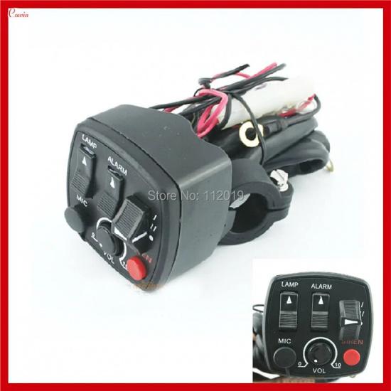 New Super Multifunction Refit Motorcycle Handlebar Switch, Motorcycle Power, Light, Turn Signal, Flash, Horn Switch Assembly