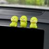 5Pcs Car Dashboard Rearview Mirror Decoration Turtle Ornament Cartoon Resin Animal Ornaments Mini Turtle Diy Accessories