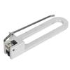 Pfeilauflage hinten Aluminiumlegierung Recurvebogen Magnetische Pfeilauflage für Outdoor Bogenschießtraining Zielscheibe Jagd Silber