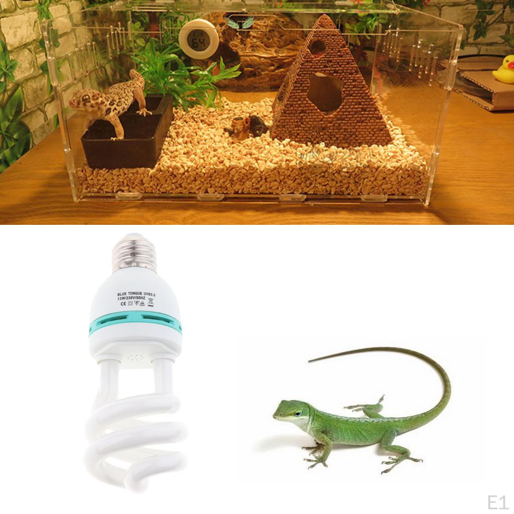 UVB Lamp Sunbathe Reptile Heating Bulb 13W