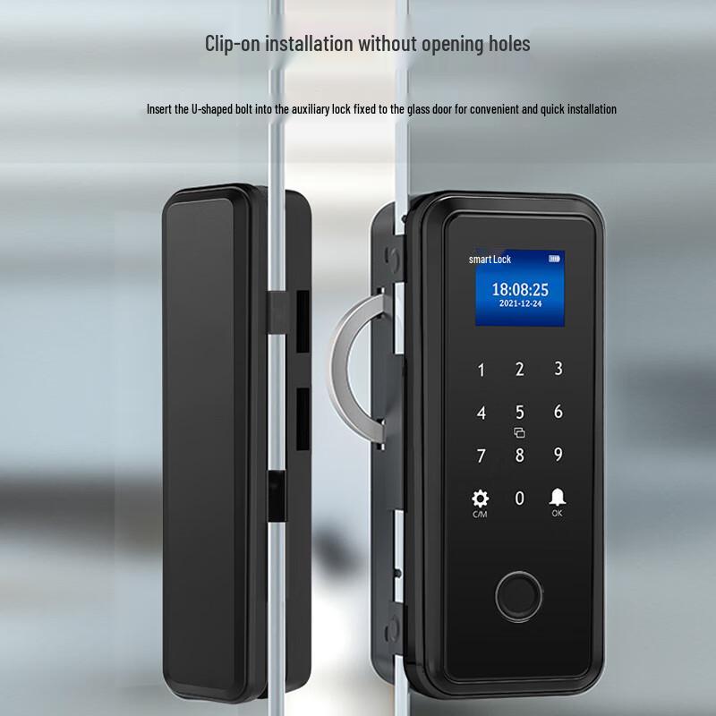 

JY Tuya Smart Office Glass Door Lock