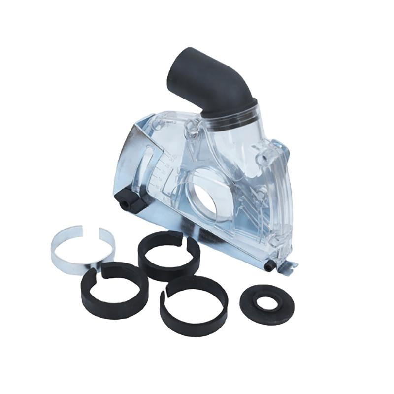 

HERZO GT119125B 125MM кожух для удаления пыли для угловой шлифовальной машины с насадками белый