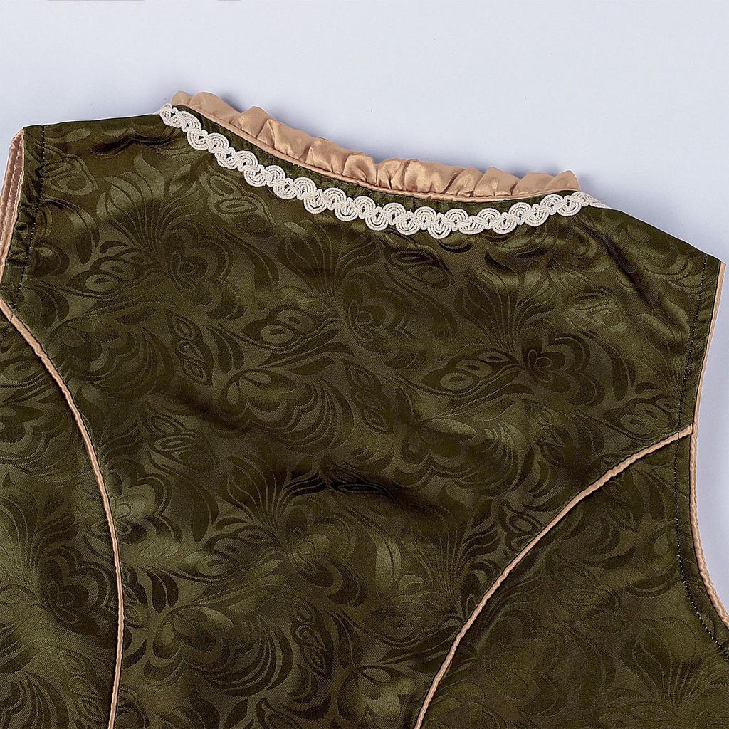 Women's Casual Beer Suit Short-sleeved Tie Dress Women's Suit Dress