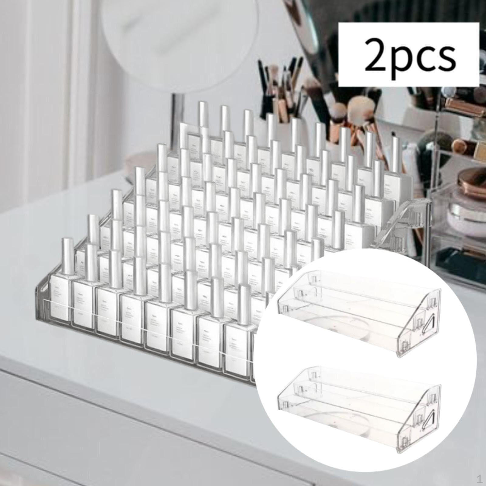 

2 акриловых держателя для помады, подставка для лака для ногтей, подставки для эфирных масел для магазина