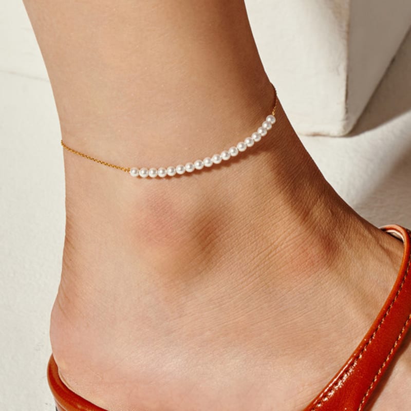 Liersi Dominique Pearls Anklet