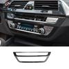 Für BMW 5er G30 G38 2018-2023 Kohlefaser Mittelkonsole Armaturenbrett Panel Abdeckung Zierleisten Aufkleber Innenraum Tuning Zubehör