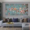 Classical Chinese Style Flower and Bird Landscape Canvas Painting Wall Art Picture Posters and Prints for Living Room Home Decor No Frame