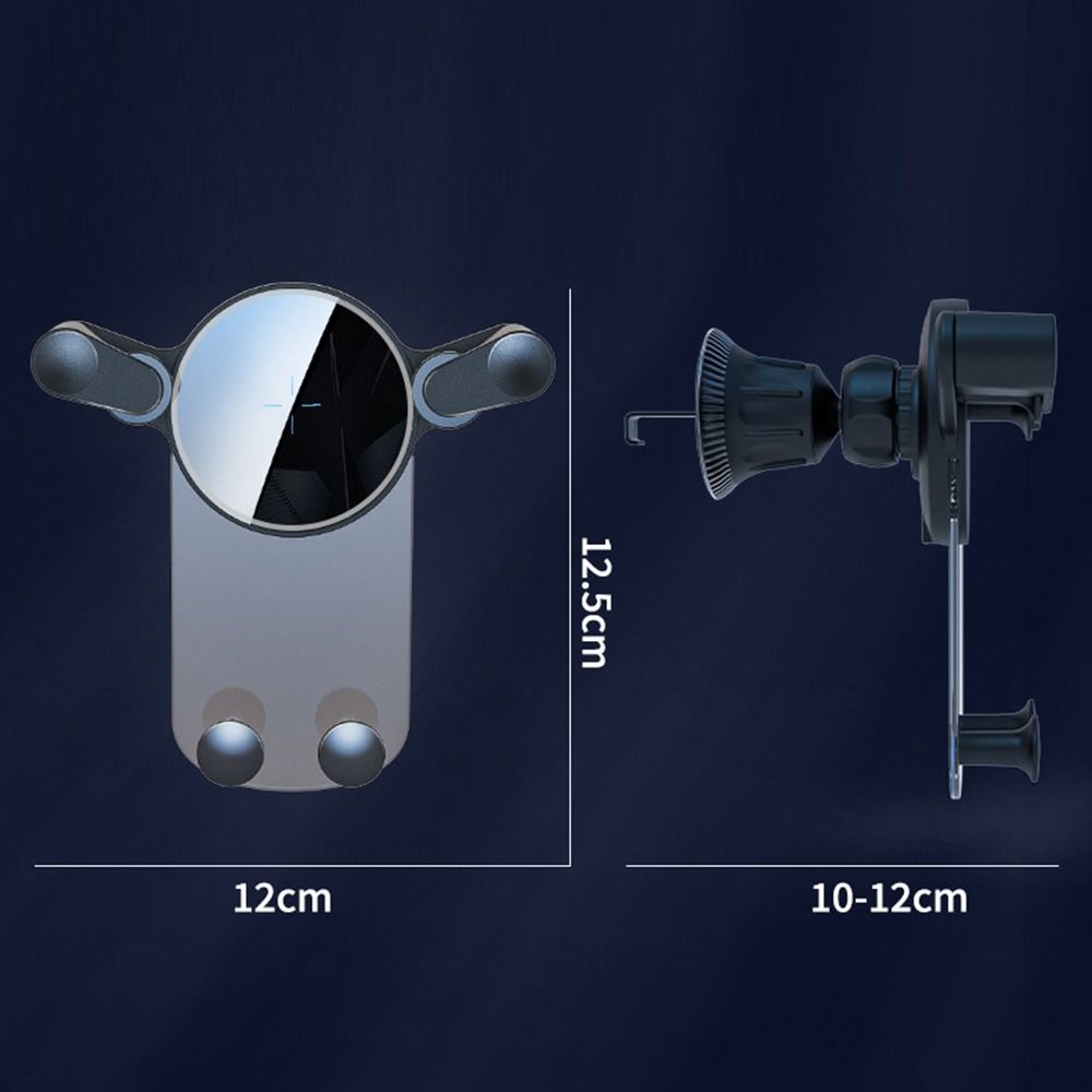 15W Wireless Charging Car Cell Phone Holder Bracket Universal Fast Charging Car Phone Holder Handsfree