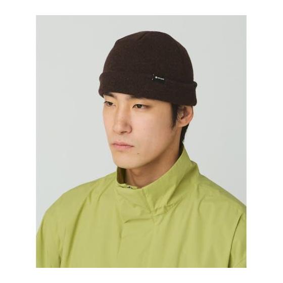 Used New Snow Peak Washable Wool Knit Cap AC-25AU007 Headwear Cap Hat Men's Women's DARK BROWN One