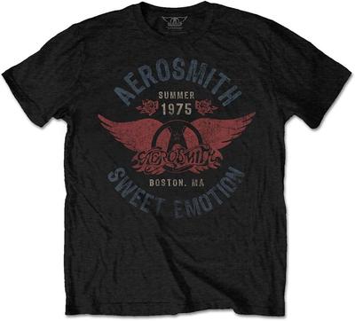 Aerosmith Herren Sweet Emotion Slim Fit T-Shirt XX-Large Schwarz
