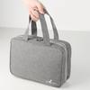 Reise-Kulturtasche, wasserdicht, faltbar, Trocken- und Nasstrennung, Kosmetiktasche, Aufbewahrungstasche, Kosmetiktasche mit großer Kapazität
