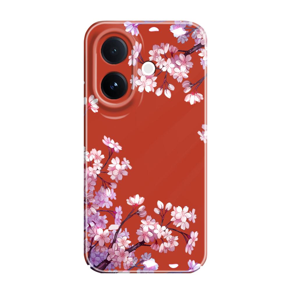 

Glamorous Flowers Phone Case For VIVO V60 V50 V40 Lite V27 V25 V23 V23E V20 Pro 4G 5G Film Hard Cover V23E 5G