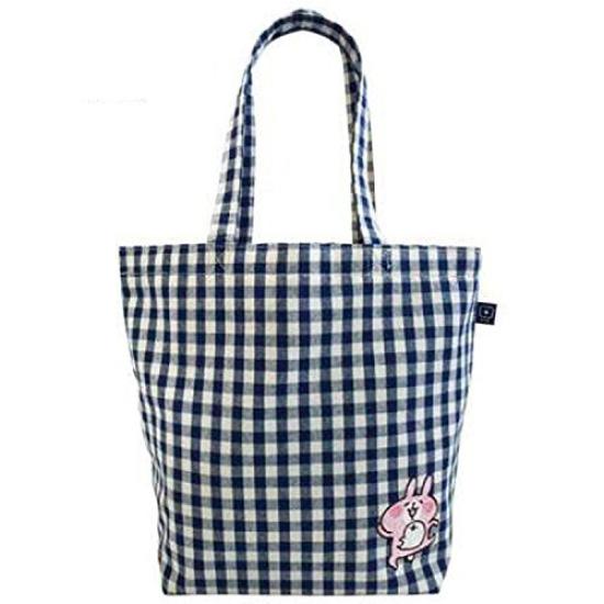 

Small Animals Check Series Pisuke and Rabbit Large Tote Bag Kanahei s