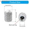Y4UA General Twinkle Tire Valves Stem Caps Metal Tire Valves Stem Covers Dustproof Tire Caps Car Accessories for Car & Bikes