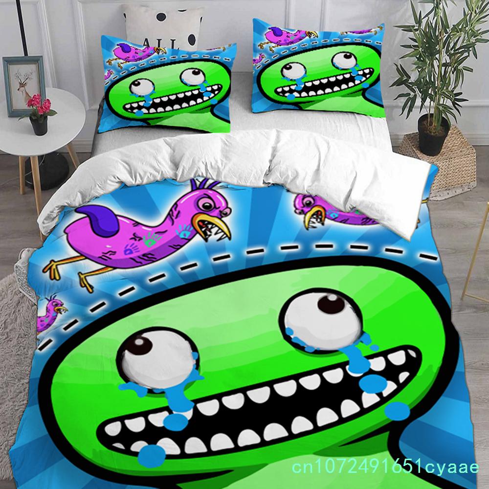 Game Garten Of Banban Bedding Sets Comforter Quilt Bed Cover Duvet Cover Pillow Case 2-3 Pieces Sets Kids Adult Size