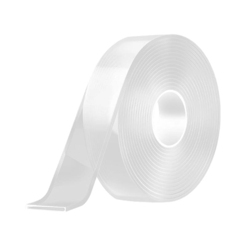 30mm Width Recyclable Washable Double Sided Fine Tape Cuttable Easy Removal Strong Adhesion for Home Deck Applications