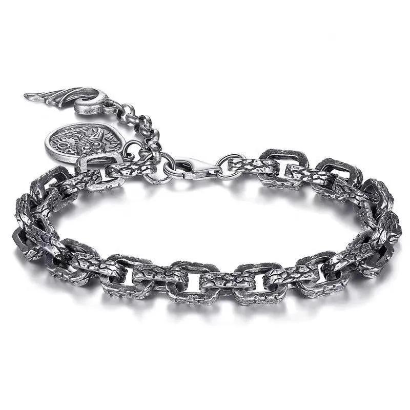 Men's Bracelet Retro Cracked Fashionable High-end Cool Trendy Men