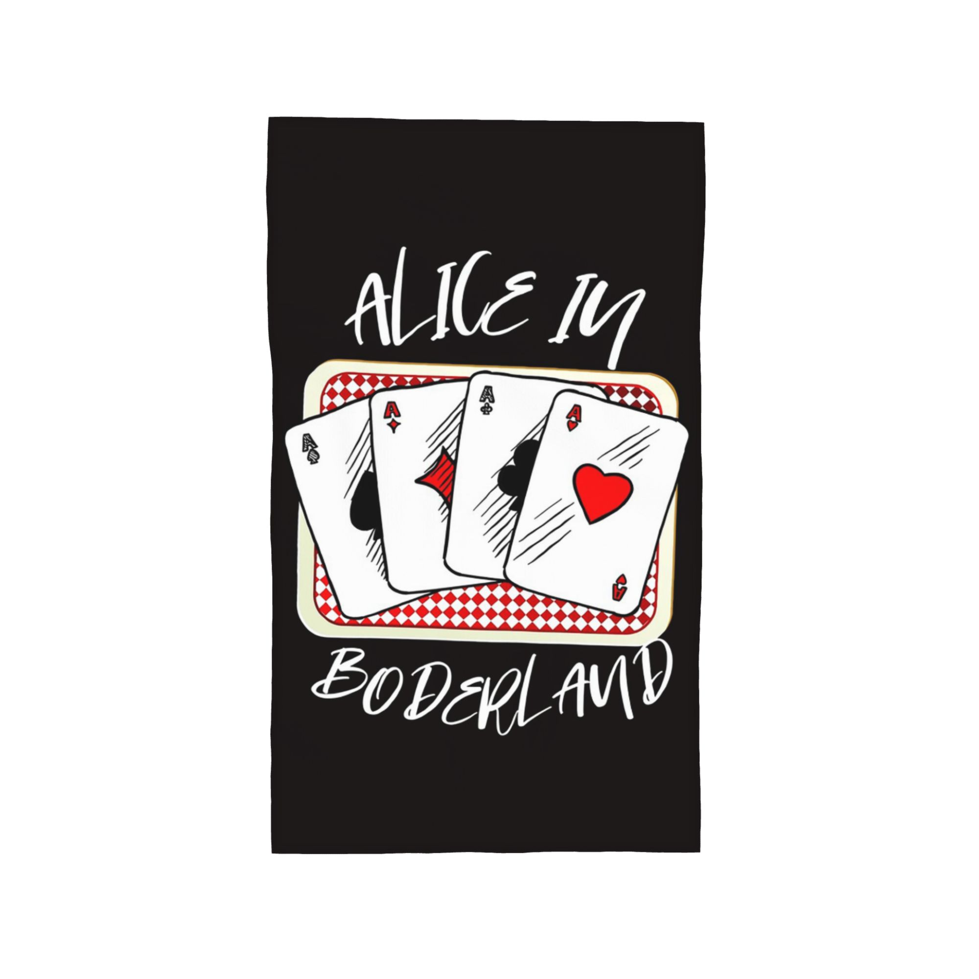 

Alice In Borderland Soft Face Towel Quick Dry Pool Bath Cotton Towels Absorbent Quick W40*H60(CM)