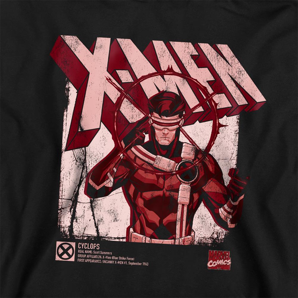 X-Men Childrens/Kids Info Cyclops Heather Hoodie