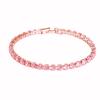 2022 New Fashion Free Shipping Copper Alloy Gold Plated 4MM Cubic Zirconia CZ Diamond Charm Tennis Bracelet for Women
