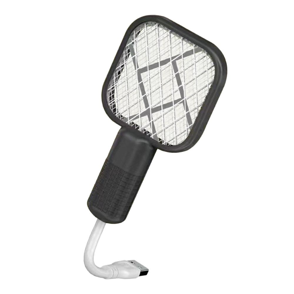 

Usb Insect Racket UV Light Mosquito Zapper New Mosquito Swatter Home StyleB Black