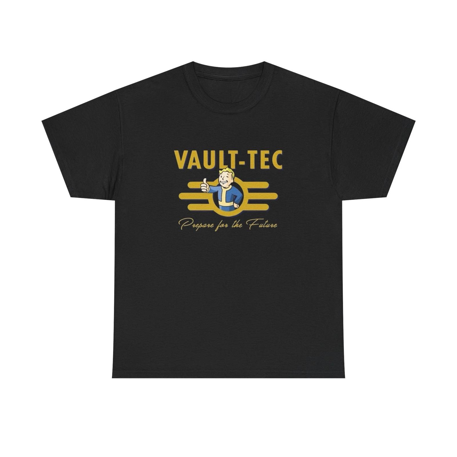 Vault Tec Fallout Prepare For The Future Graphic T Shirt NEW ADULT TEE 4XL