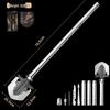 Lixin Multi-functional Stainless Steel Folding Shovel