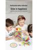 Wooden 3-in-1 Stick Pulling Game: Color Recognition, Parent-Child Interactive, Concentration & Balance Toy.