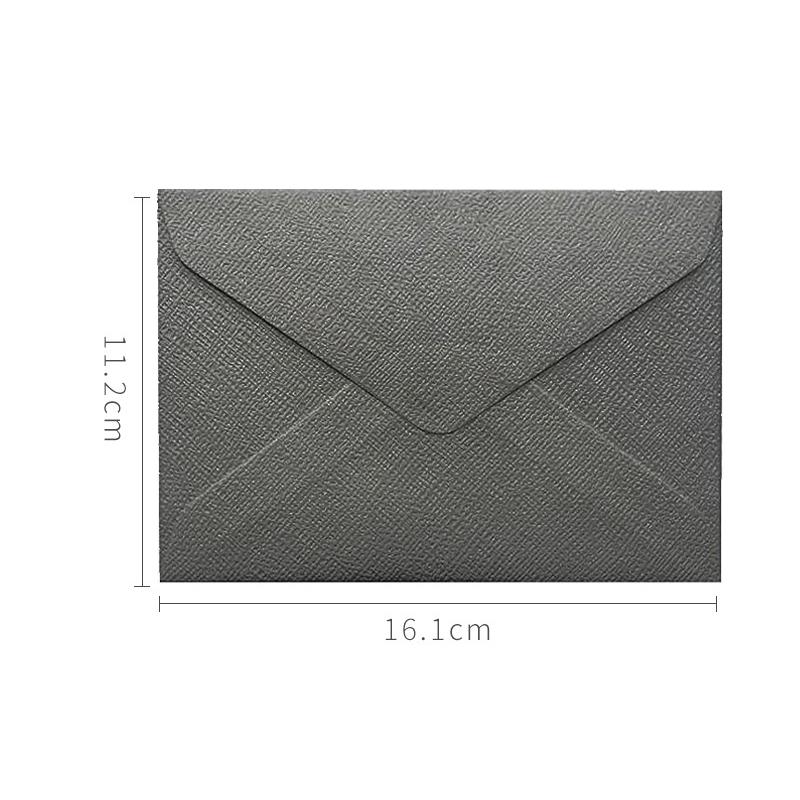 10pcs Vintage Color Envelopes Letter Writing Stamp Wax Seal Stickers Postcards Wedding Gift Wrap Envelopes Korean Stationery