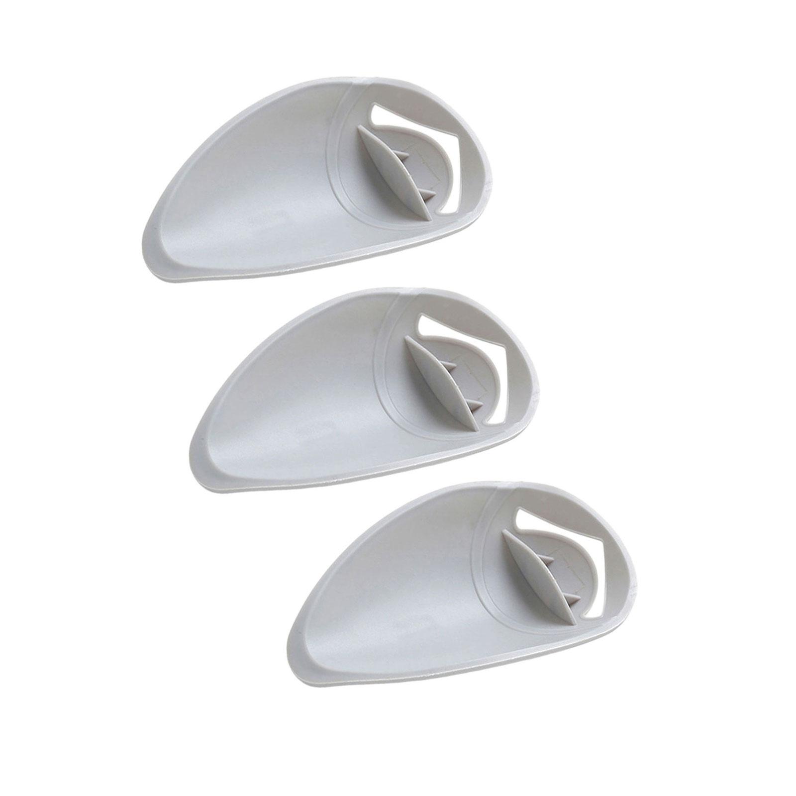 

3pcs Faucet Extender Splash Prevent For Home Kids Friendly Easy Installation Water Diverter AntiSplash Faucet Adapter серый