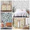 Flower Pattern DIY Self-Adhesive Stickers Environmentally Friendly PVC Waterproof and Oil-Proof Home Decoration Wall Renovation Wallpaper