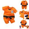 Adorabile Tutina Body Cosplay Dragon Ball Z per Neonati Maschietti per Halloween