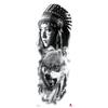 High Quality Temporary Body Arm Sticker Fake Temporary Tattoo Arm