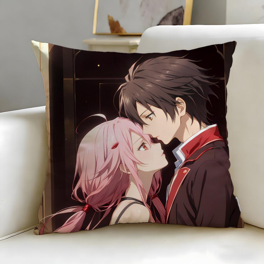 classic anime Alya Hides Feelings Cushion Cover Soft EasyWash Pillow Case Versatile for Couch Bed Travel and Office