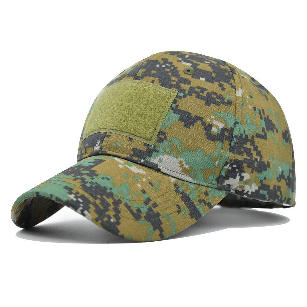 Fashion Camouflage Baseball Cap Men's and Women's Hat Outdoor Sports Sunshade Net Hat Curved Brim Hat Sunscreen Hat