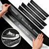 CQI1 Benz Car Door Sill Scuff Plate Decor Carbon Fiber Stickers For Mercedes Benz AMG W203 W206 W220 W205 W211 W212 W201 W168 GLA GLC