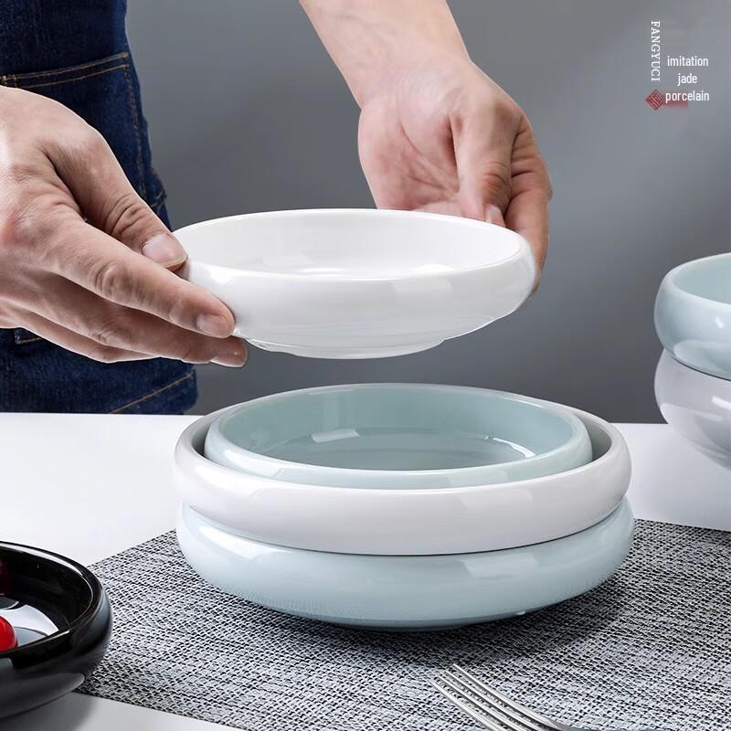 Korean Style Melamine Snack and Side Dish Plate