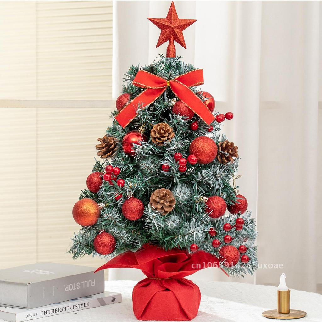 Simulation Pine Tree Christmas Tree Small Mini Christmas Tree Package Desktop Christmas Tree