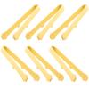 Six Mini Multifunctional Silicone Serving Tongs In a Cute Cat Paw Shape, Suitable for Ice Cubes, Fruits, Candies, And Outdoor Barbecues