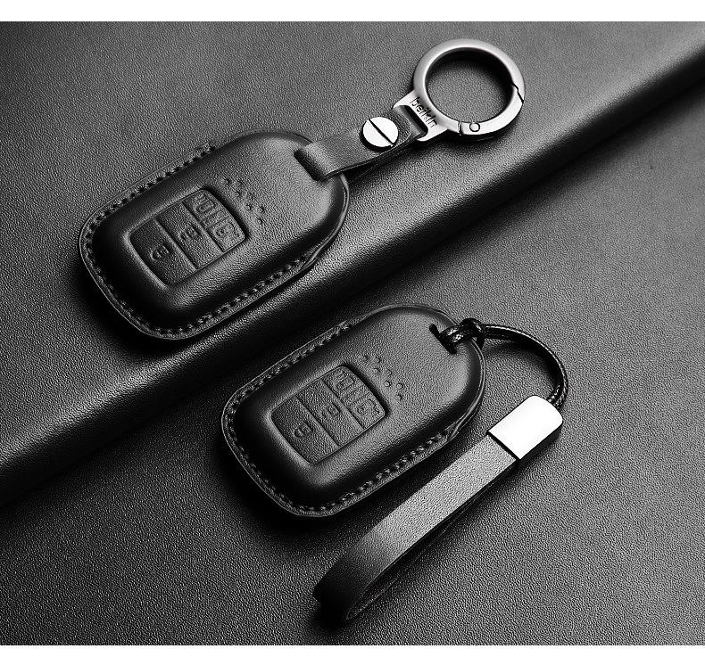 Compatible Key Case for CRV, 11th Gen Accord, Civic, XRV, Haoying, Xingge, Inspire, Crown Road, and Accord Keychains.