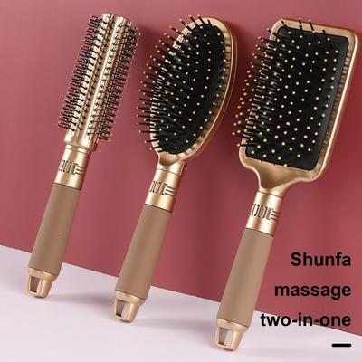 Peine con cojín de aire para masaje, antiestático para el cuero cabelludo, sin Frizz, Flexible, suave y cómodo, 1 ud./3 uds.