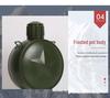 Military Stainless Steel Water Bottle - Drop-resistant Five-pointed Star Design for Outdoor Camps & Travel