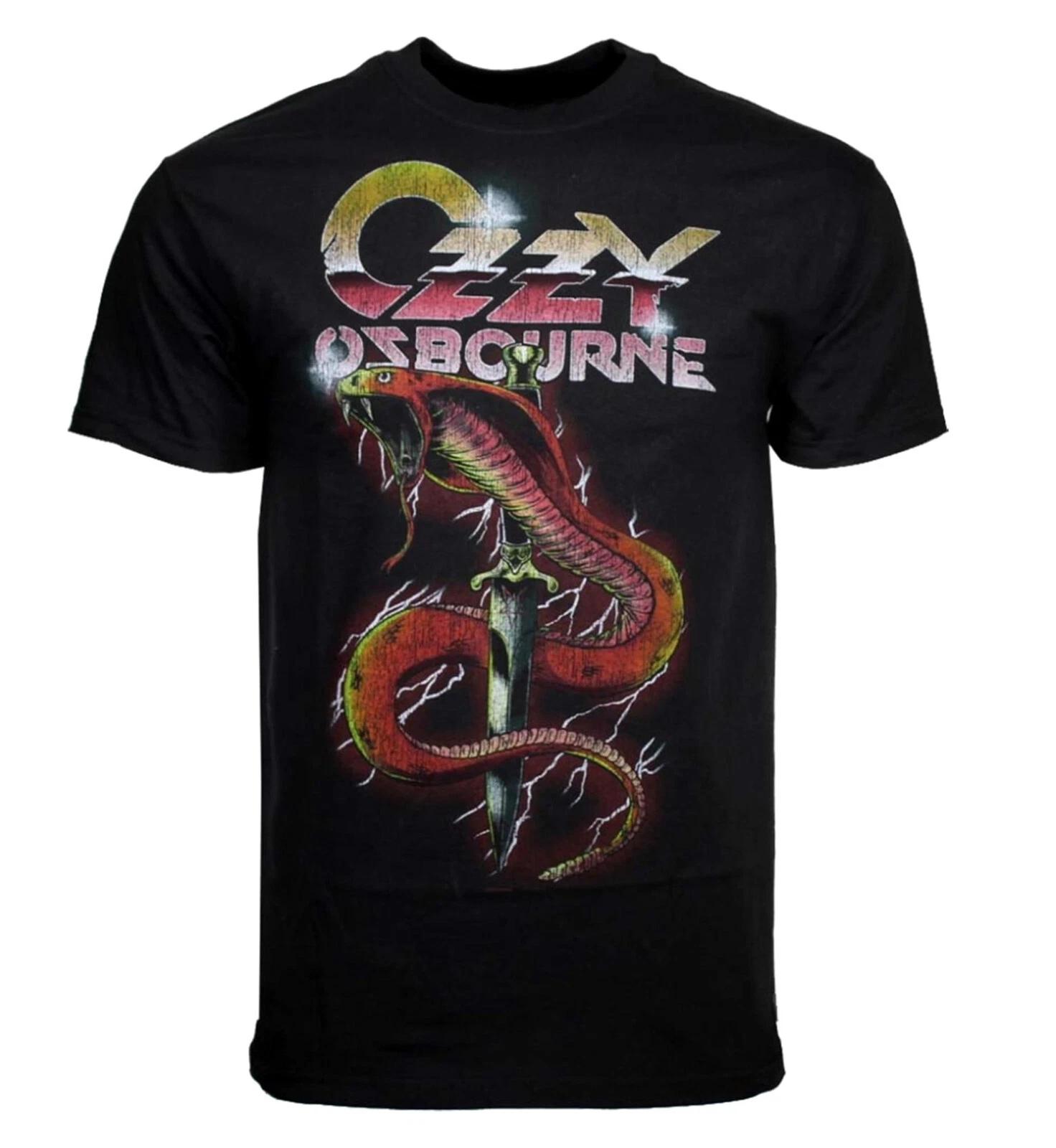 OZZY OSBOURNE cd lgo VINTAGE SNAKE Official SHIRT 2X New diary blizzard bark sin L