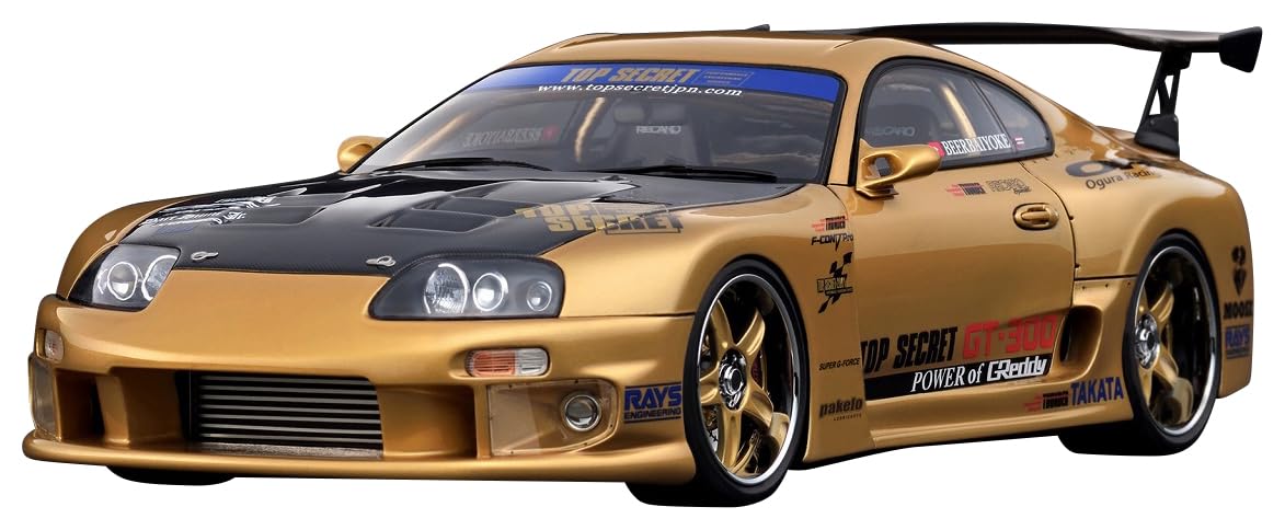 

ignition model scale TOP SECRET GT300 Supra Gold finished product IG3743 TK.Company 1/18 (A80)