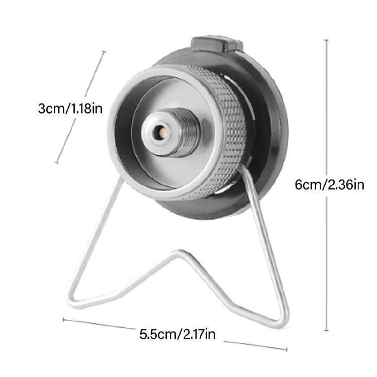 Gas Converter for Campers and Explorers Gas Adapter Portable Gas Conversion Tool