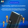 ATUBAN15-50W Submersible Digital Display Mini Aquarium Heater, Pet Water Heating Thermostat with Controller, Fish Tank Heater
